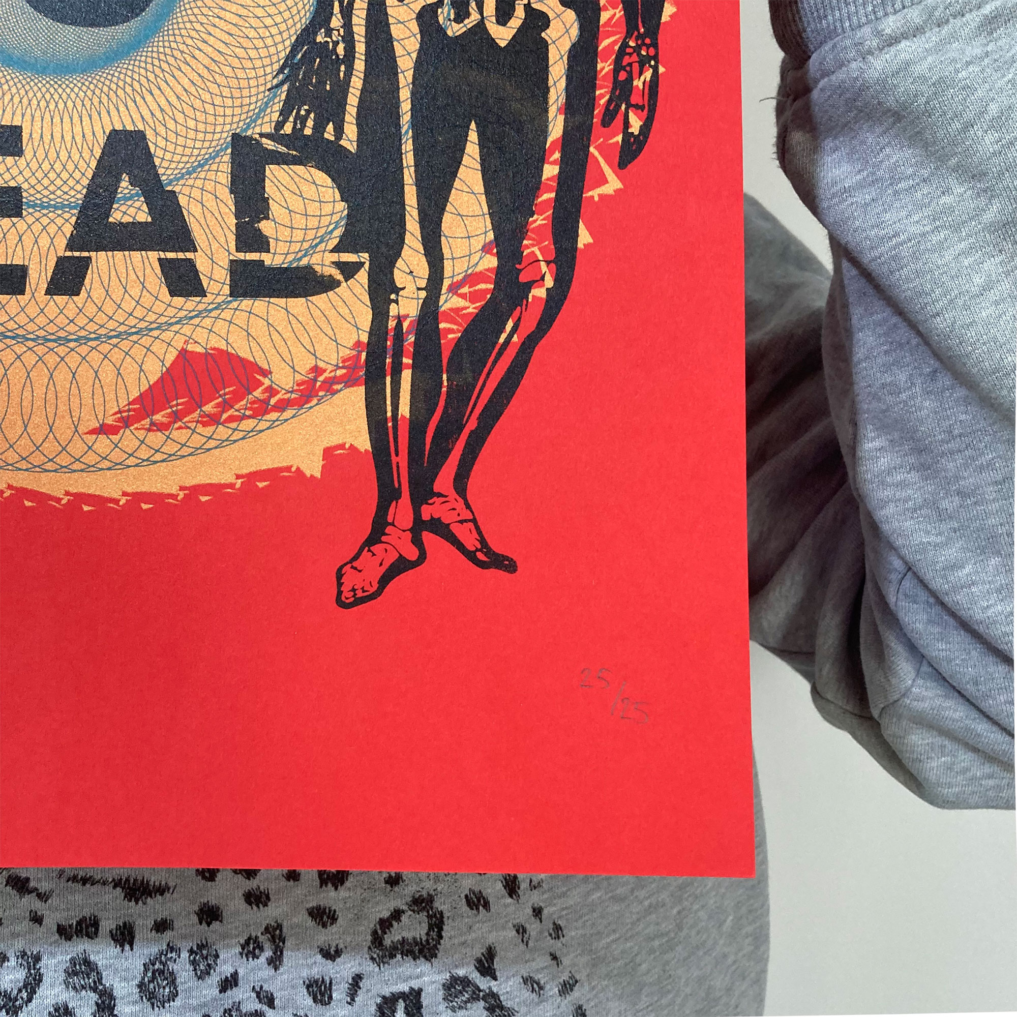 Screen Printed Poster - Print Is Dead - Image 4