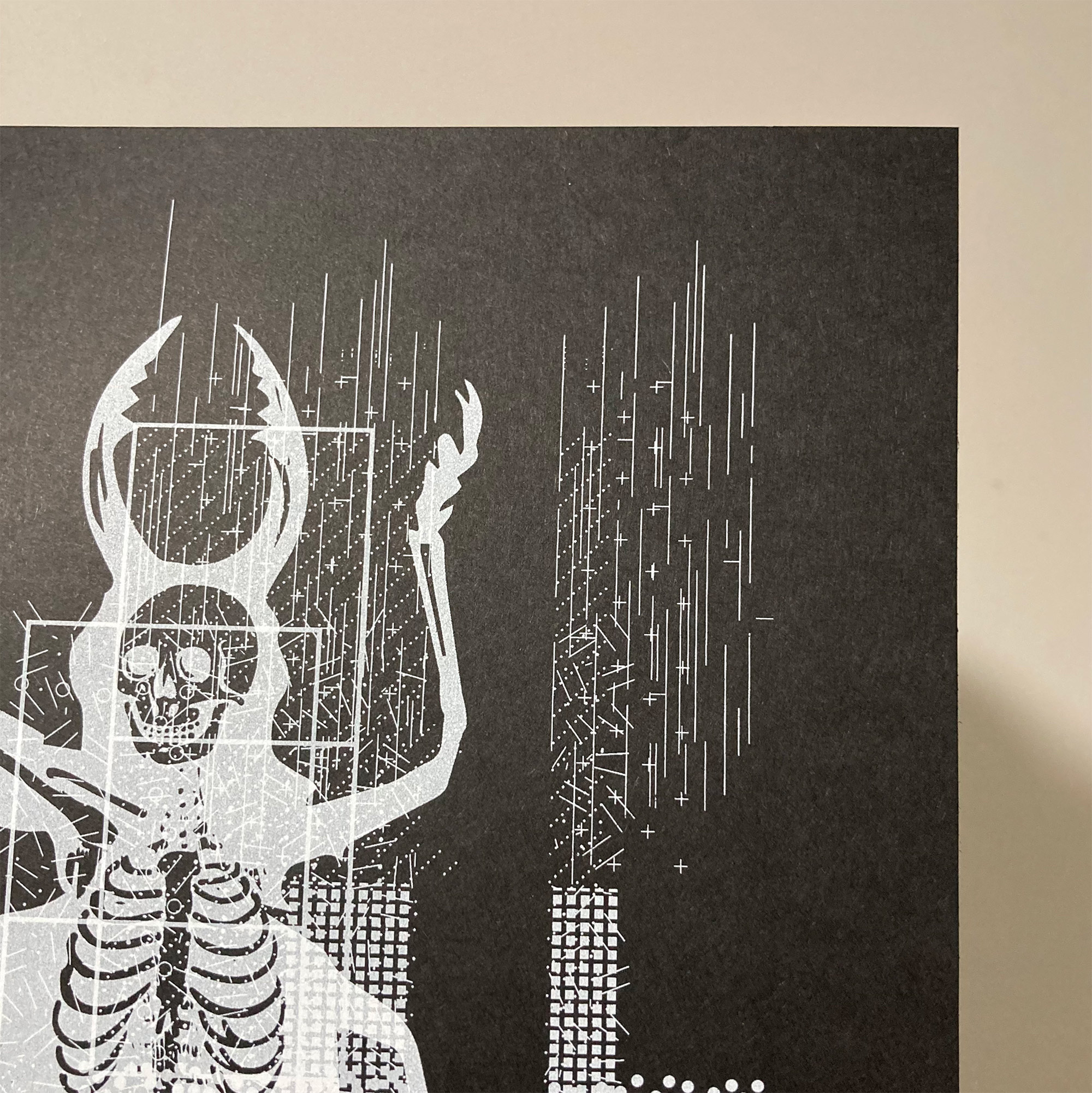 Screen Printed Poster – ‘Meta-Matrix No 1’ - Image 4
