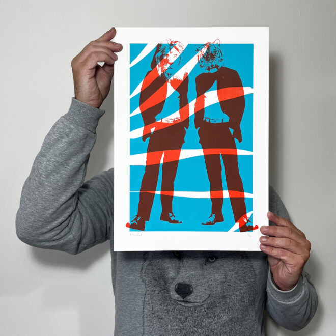 Reservoir Cats_Screen Print - main image