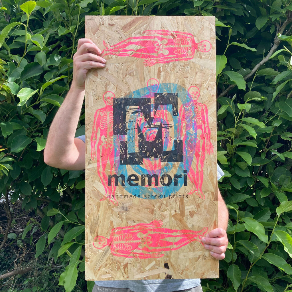 Memori Print - Hand Screen Printed Sign