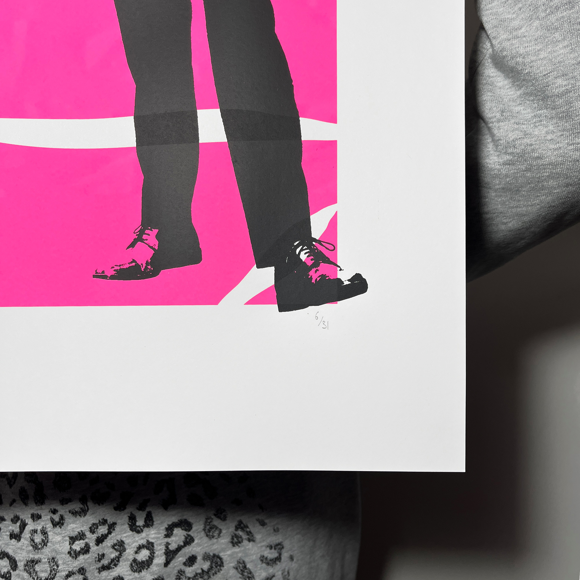Disco Cats_Large Screen Printed Poster - hand numbered limited edition