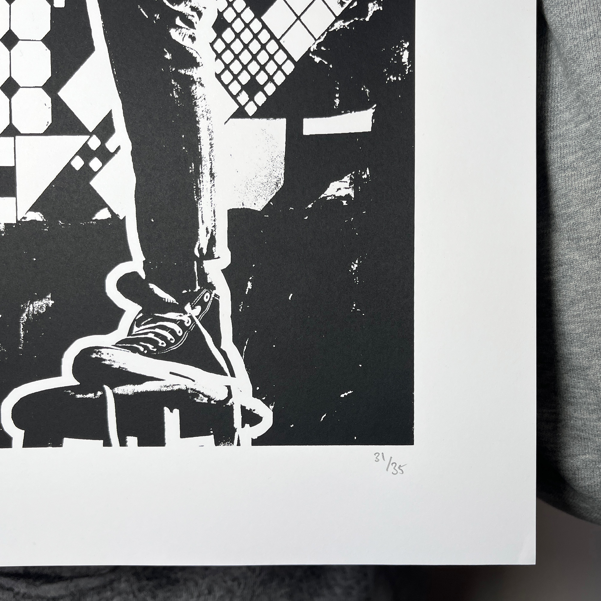 Minotaur Rock - Screen Printed Poster - hand numbered limited edition