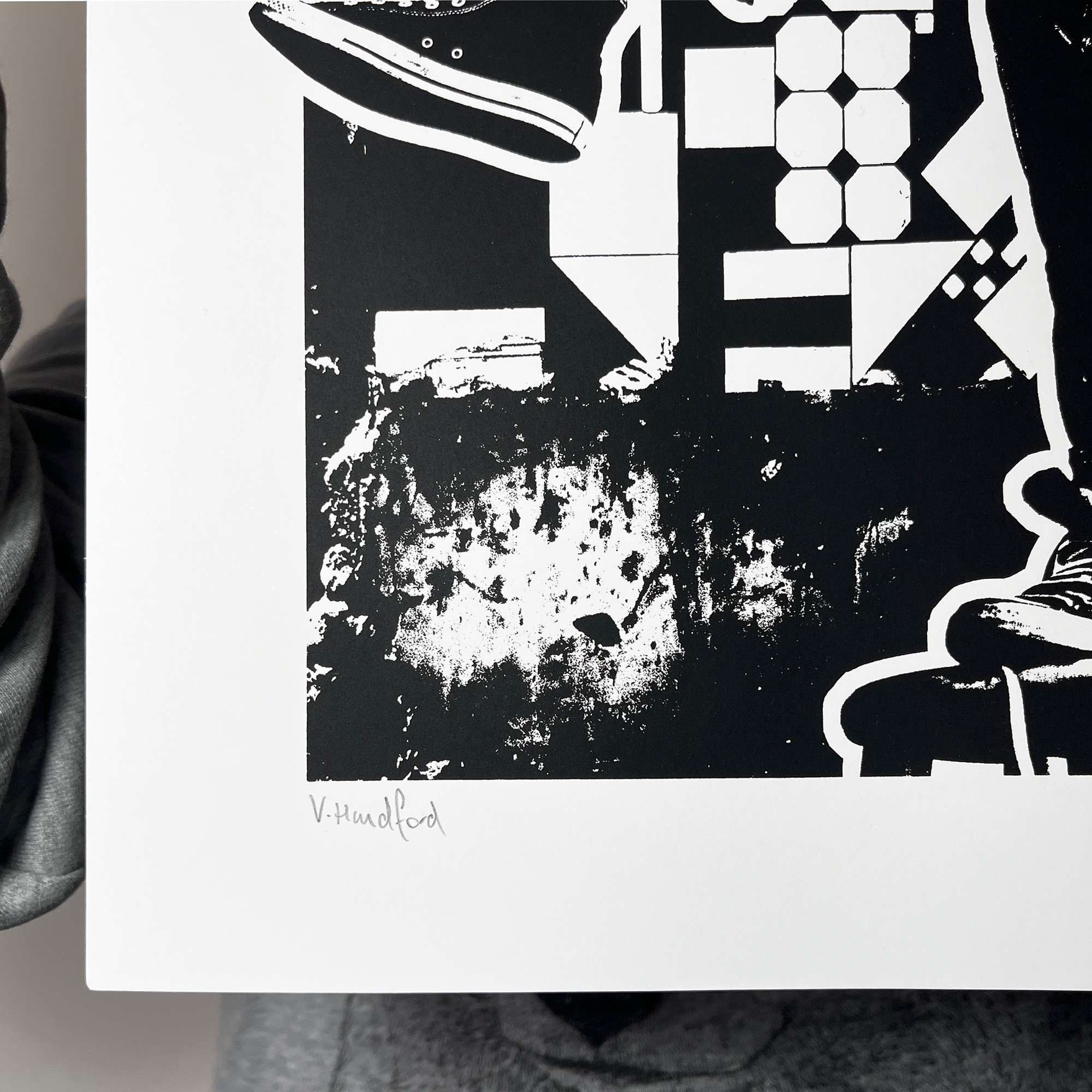 Minotaur Rock - Screen Printed Poster - hand signed